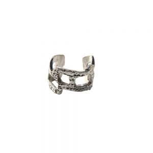 GEO ring silver sin sombras