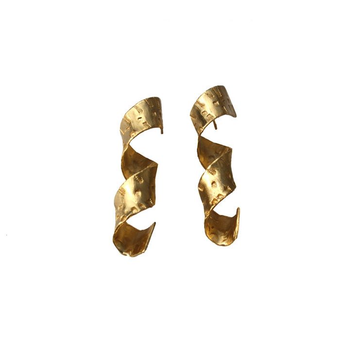 Bouclé earrings